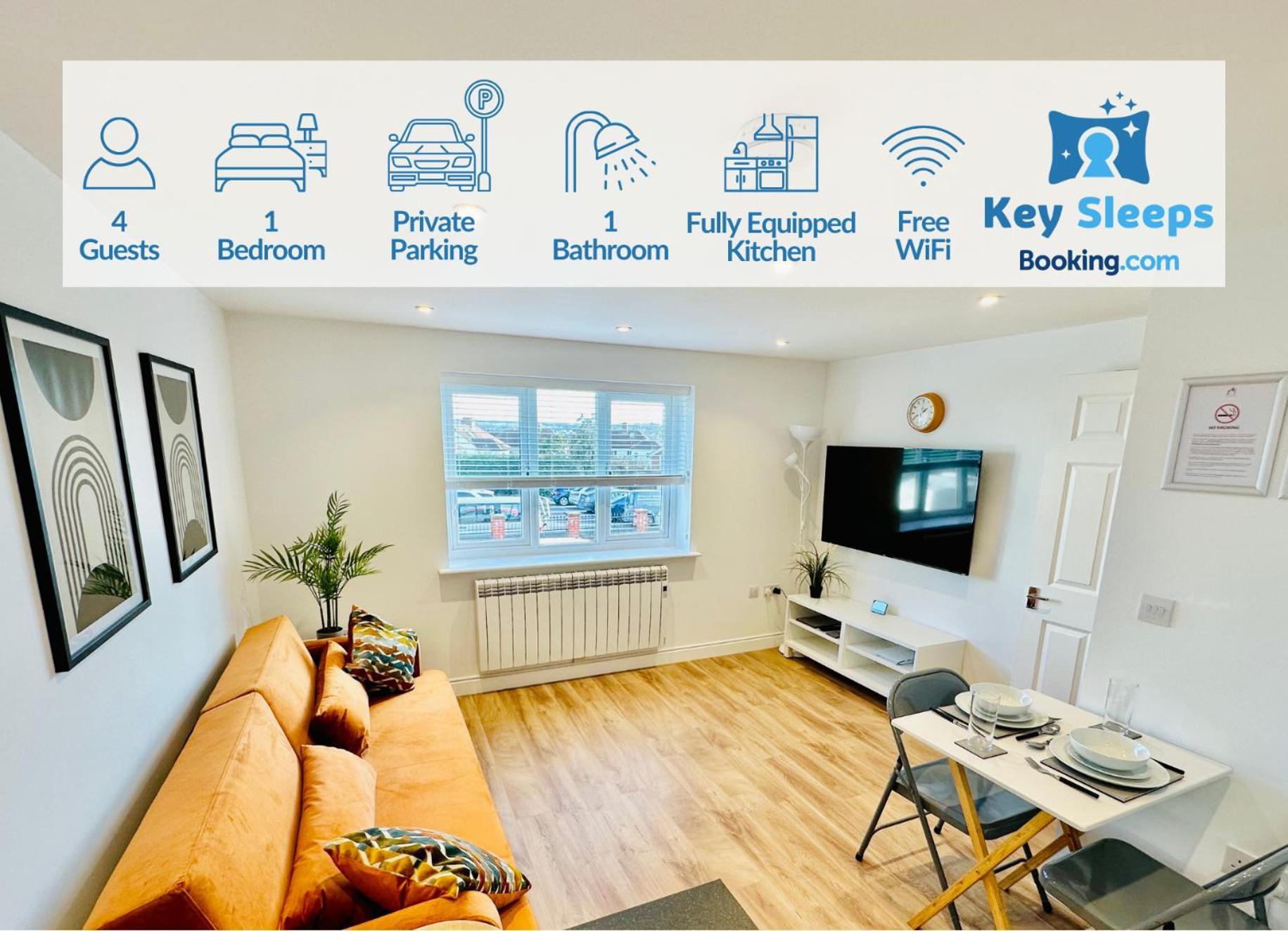 Private Parking Stylish Great Location Apartamento Guildford Exterior foto